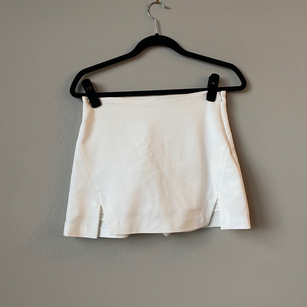 White Zara Skort